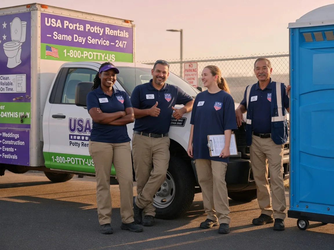 Porta Potty Rental company in Saint Mary Of The Woods, IN